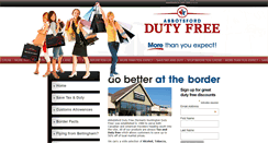 Desktop Screenshot of abbotsforddutyfree.com